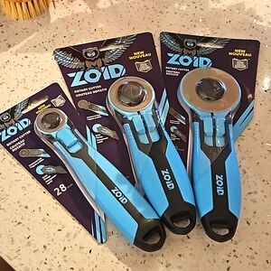 SET OF 3 ZOID ROTARY CUTTER